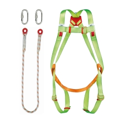 Fall Arrest Harness Kit With Rope And Carabiners - FIELD