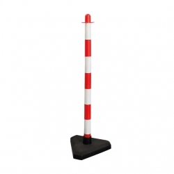 White / Red Signaling Post 90 CM - FIELD